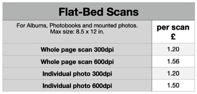 flat-bed scan prices